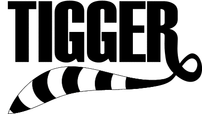 Tigger logo by Hamish Symington