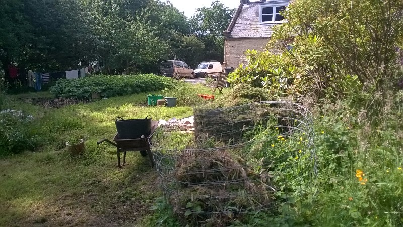 ...as do the compost heaps!